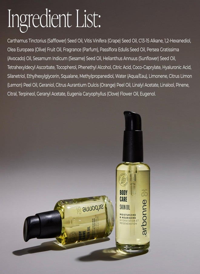 Arbonne BodyCare Skin Oil – Lightweight Moisturizing Blend with Omega Fatty Acids, Hyaluronic Acid, & Essential Oils for Hydration, Radiance, Smooth Skin, Firmness, & Spa-Like Sensory Experience - Image 5